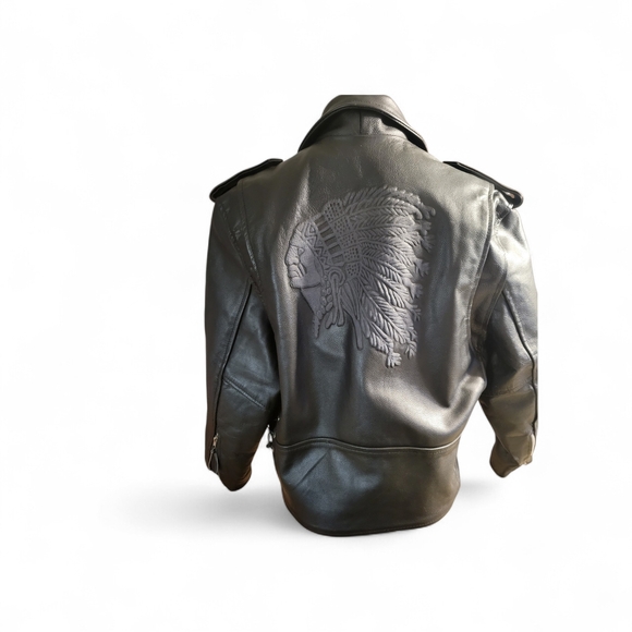 Bikers Leather Stuff Womens Leather Jacket Medium Double Lined Harley - Picture 4 of 7